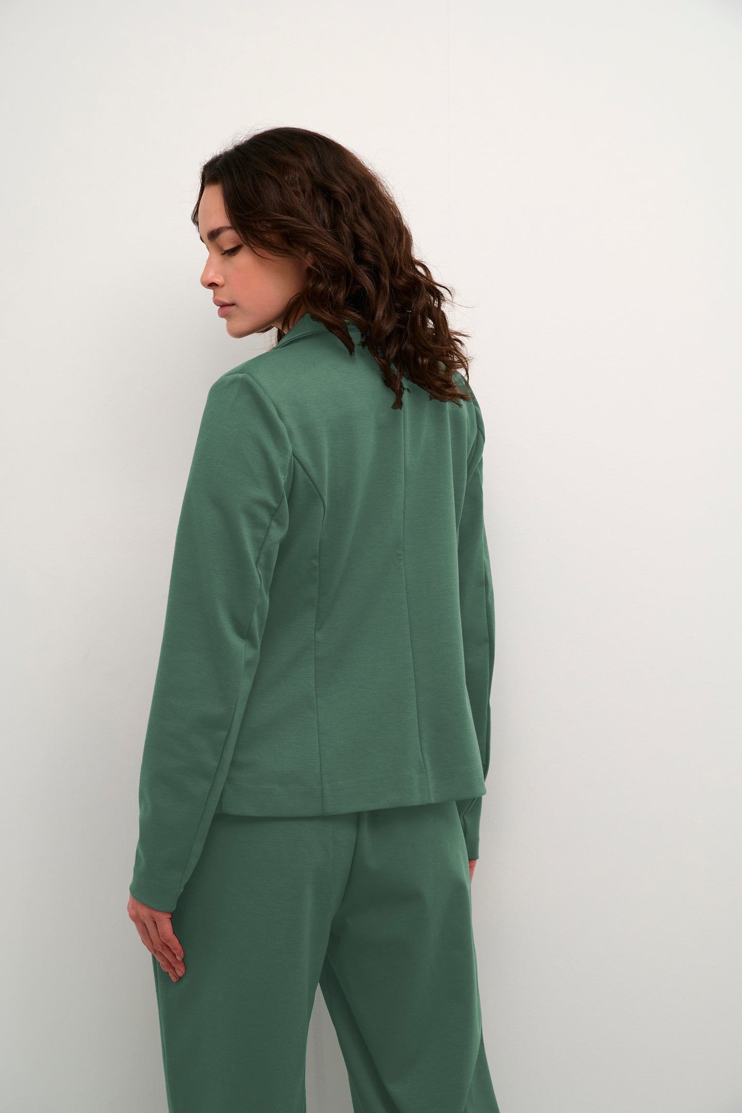 KAFFE JENNY BLAZER IN GARDEN TOPIARY