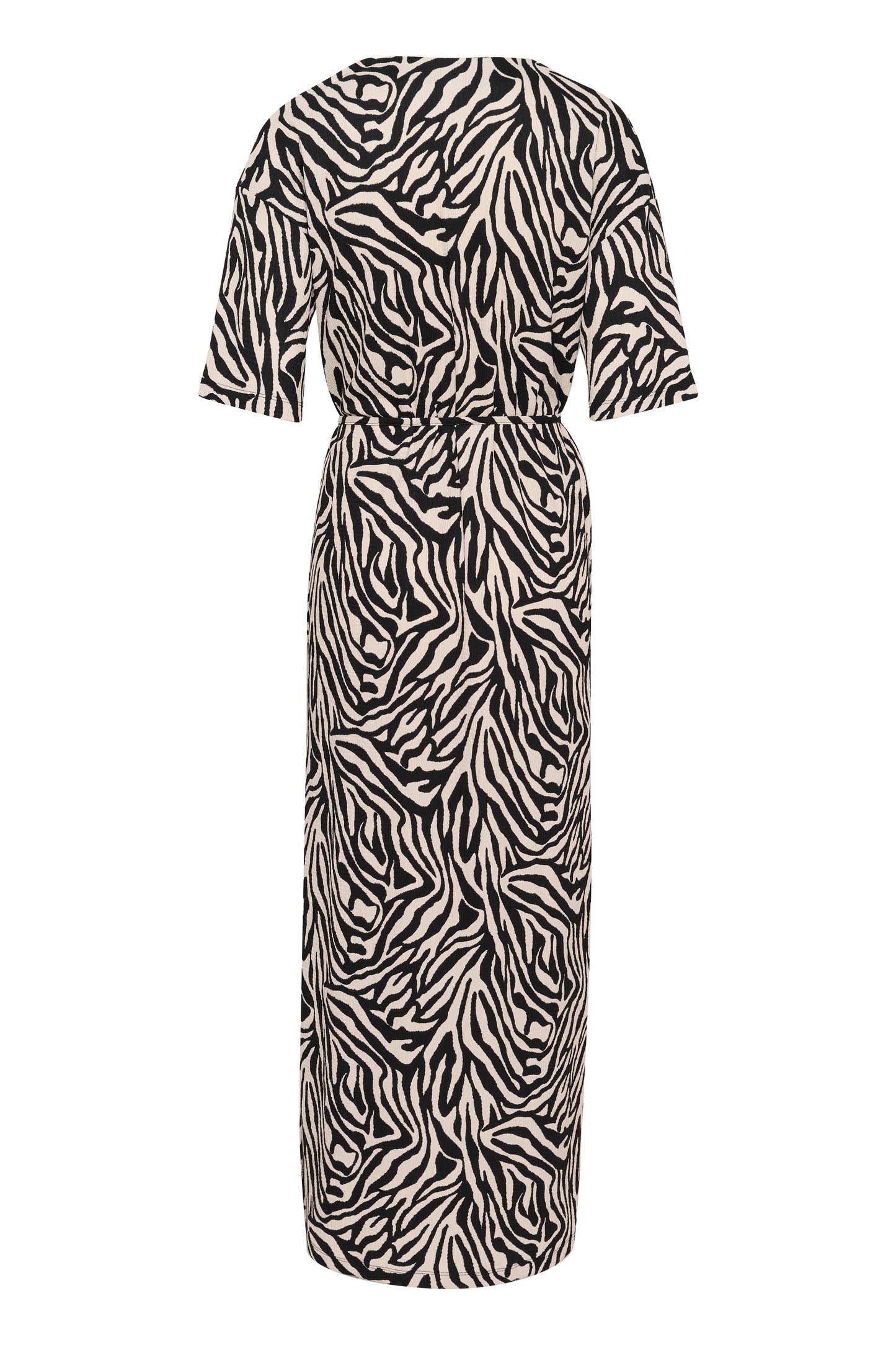 KAFFE IVANNA DRESS IN MOONSTRUCK AND BLACK GRAPHIC
