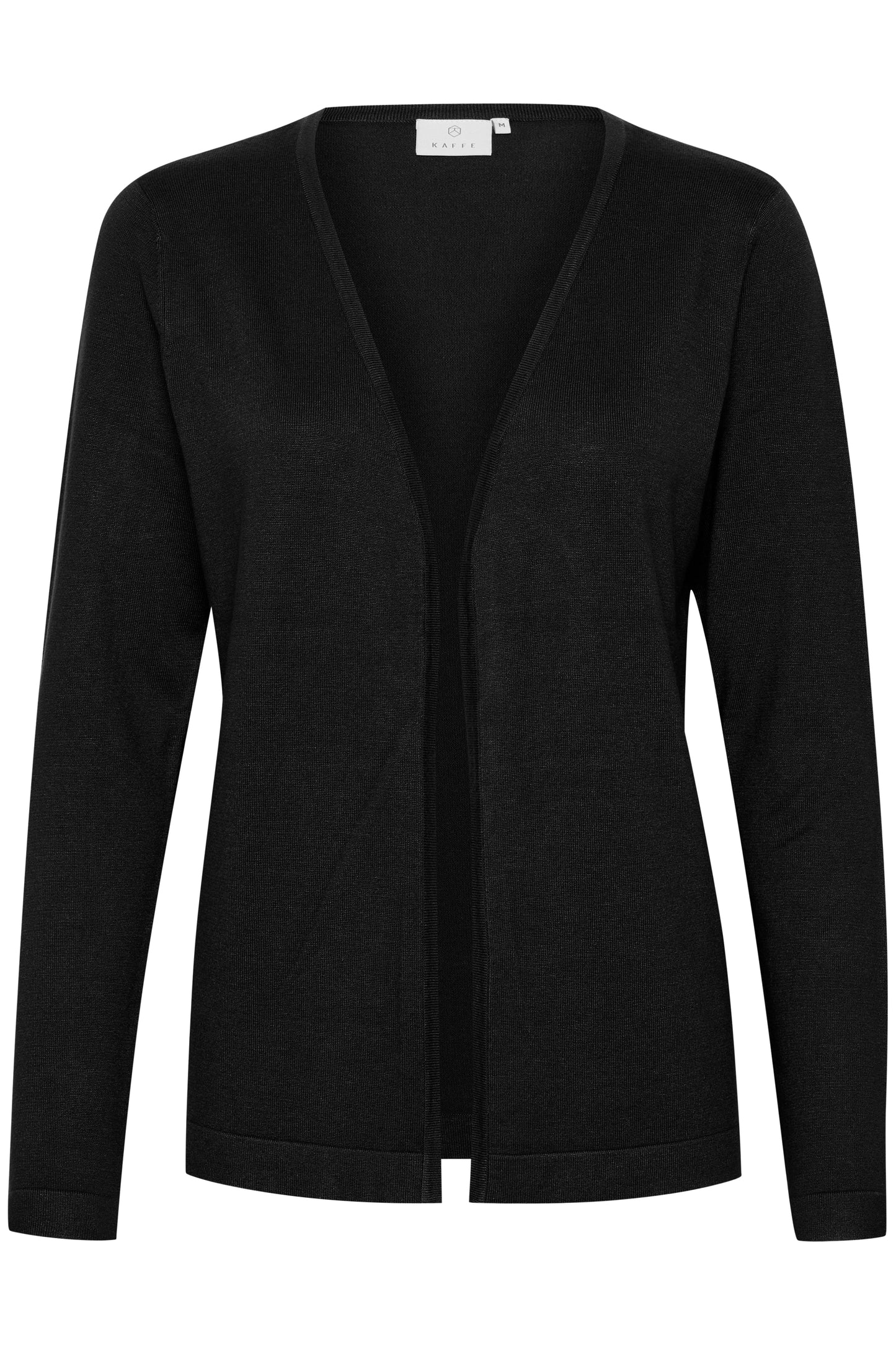 KAFFE FENIA ASTRID CARDIGAN IN BLACK DEEP