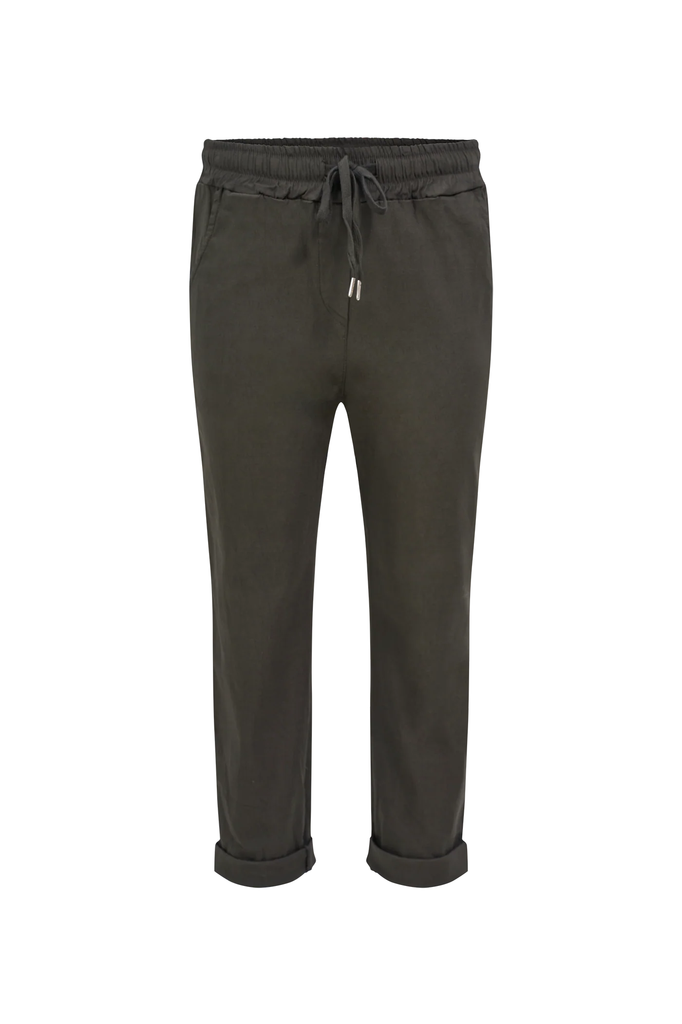 ASTRID WOVEN PANTS IN MILITARY