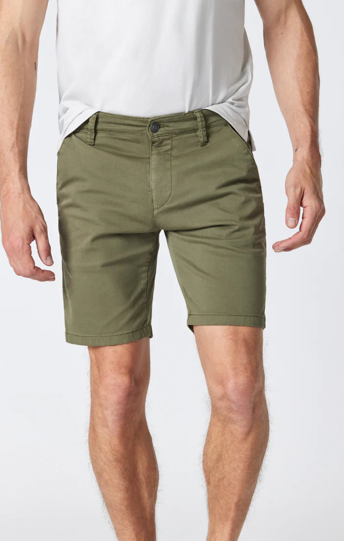 MAVI MEN'S JACOB CROP SHORTS OLIVINE TWILL