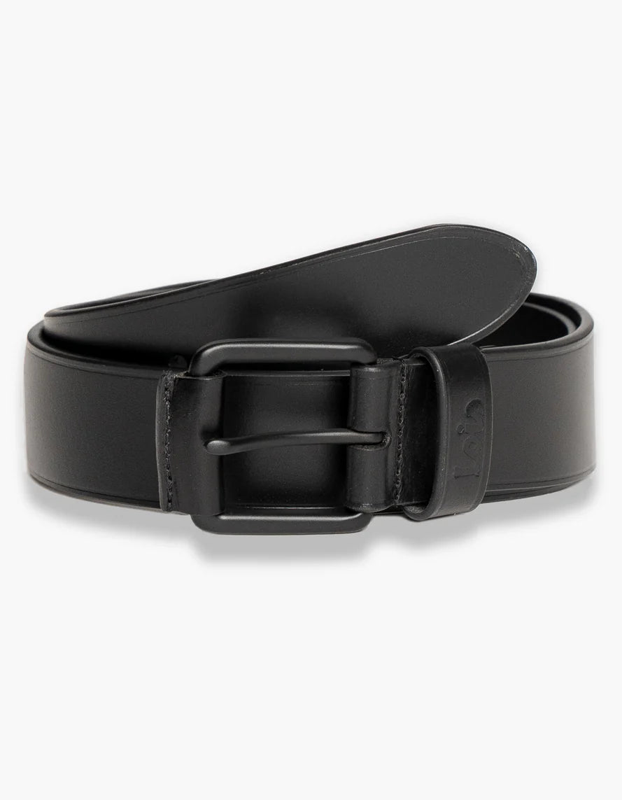 LOIS MEN'S LEATHER BELT IN BLACK DON