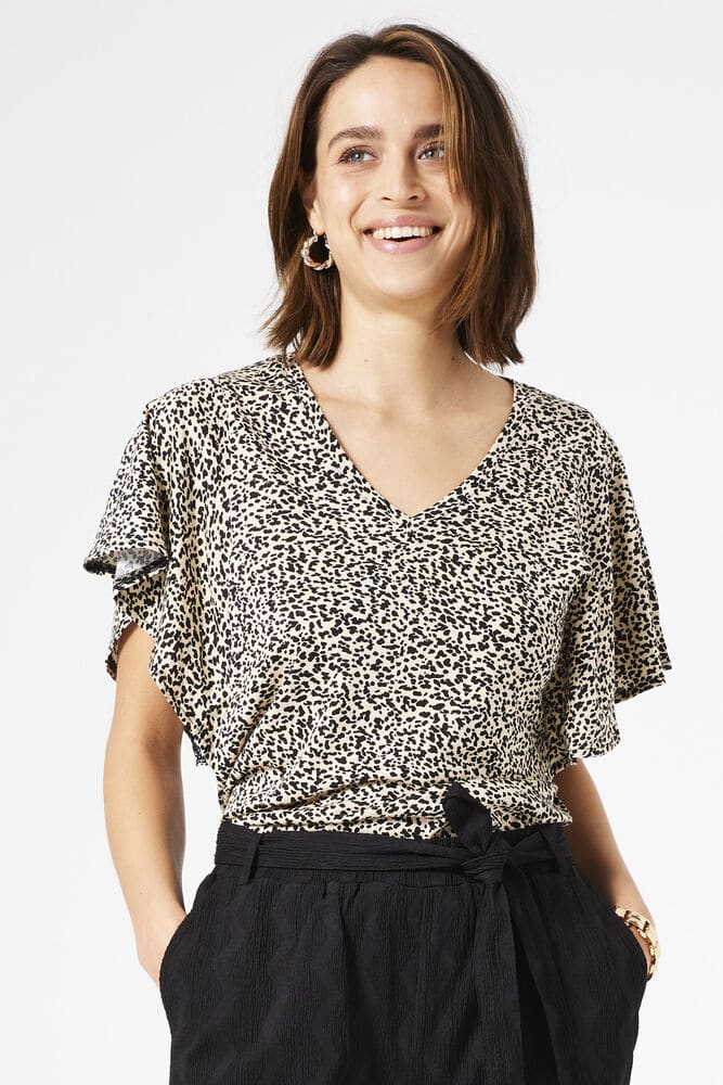 GARCIA ALL OVER PRINT TOP IN BLACK