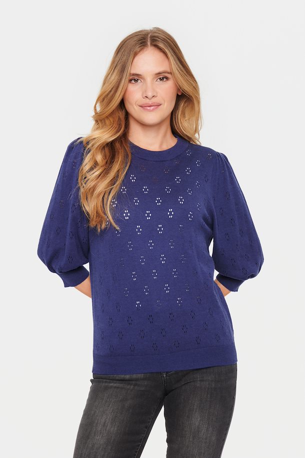 SAINT TROPEZ DOONY ULTRAMARINE PULLOVER