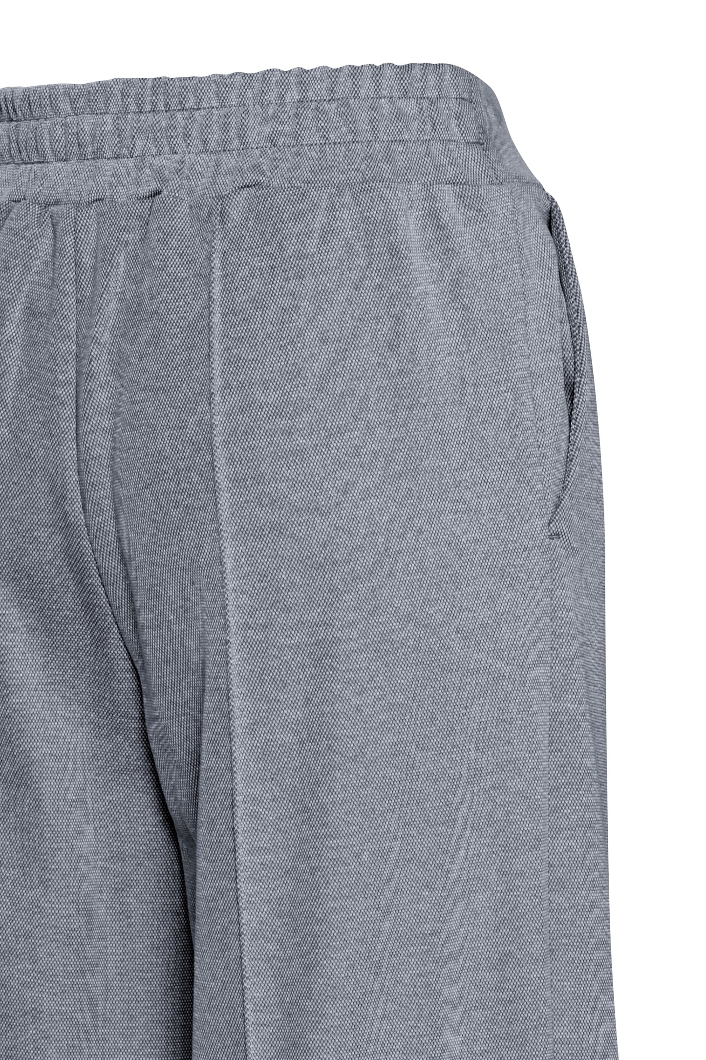 ICHI KATE PIQUE PANT IN MEDIEVAL BLUE