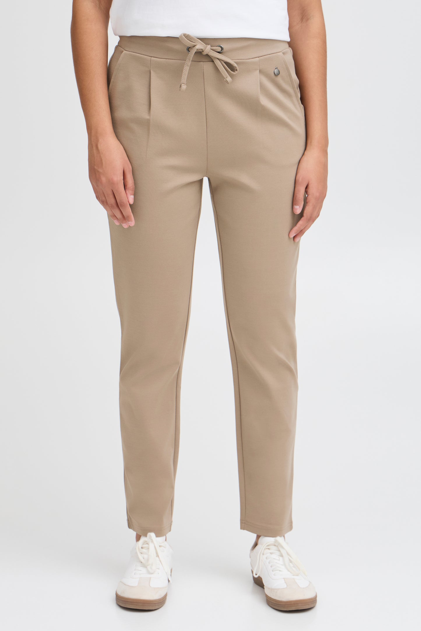 FRANSA STRETCH PANTS IN BRINDLE