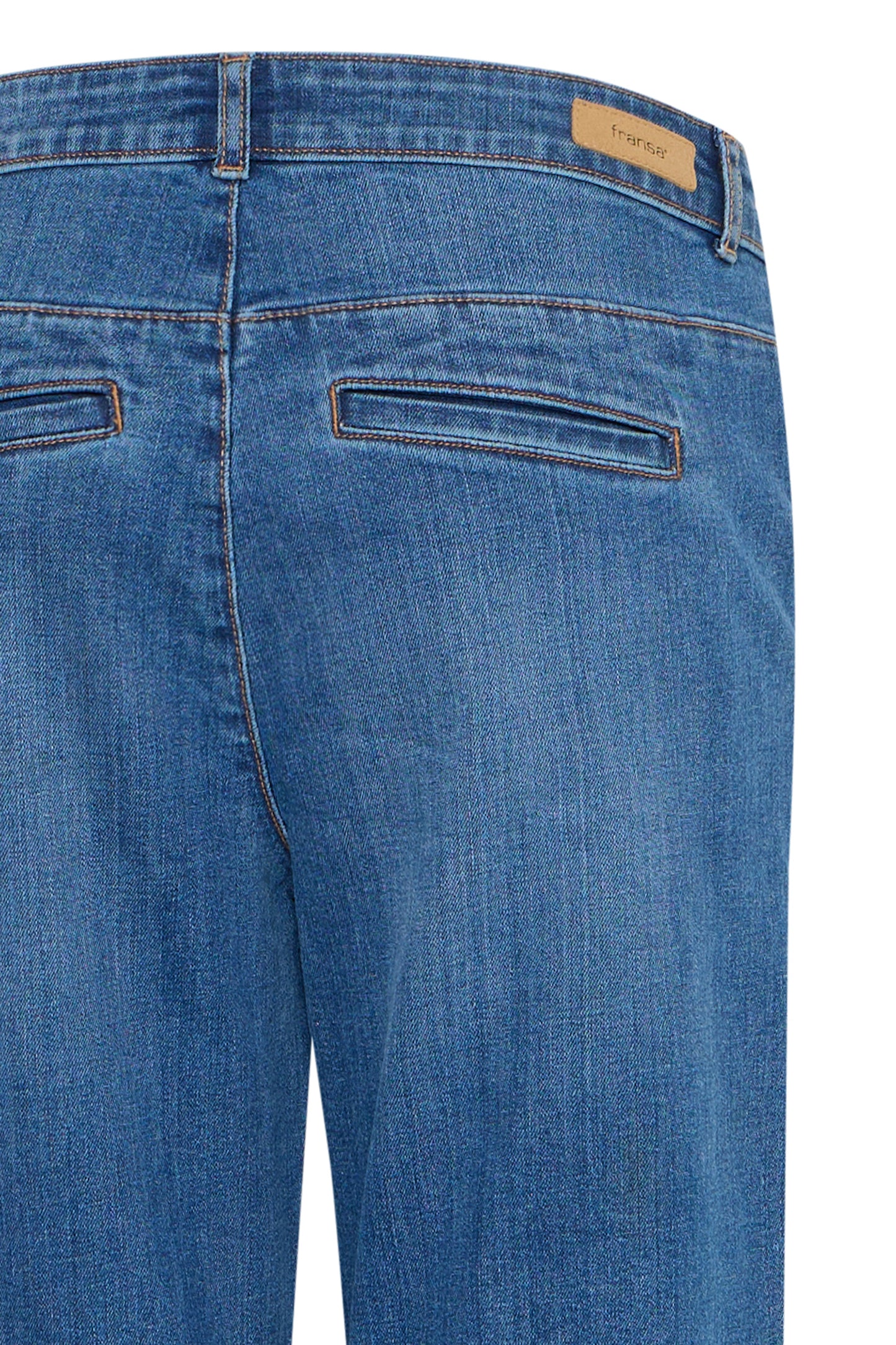 FRANSA SELMA FASHION JEANS IN TRUE BLUE DENIM