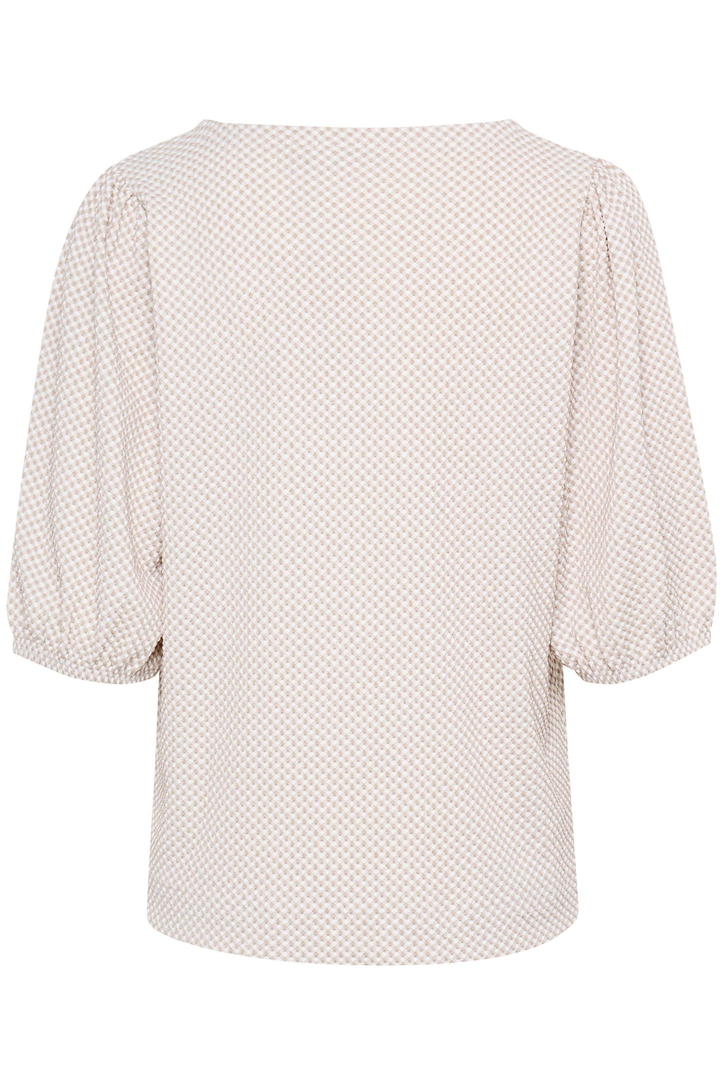 FRANSA NIA LONG SLEEVE T-SHIRT IN CORNSTALK MIX