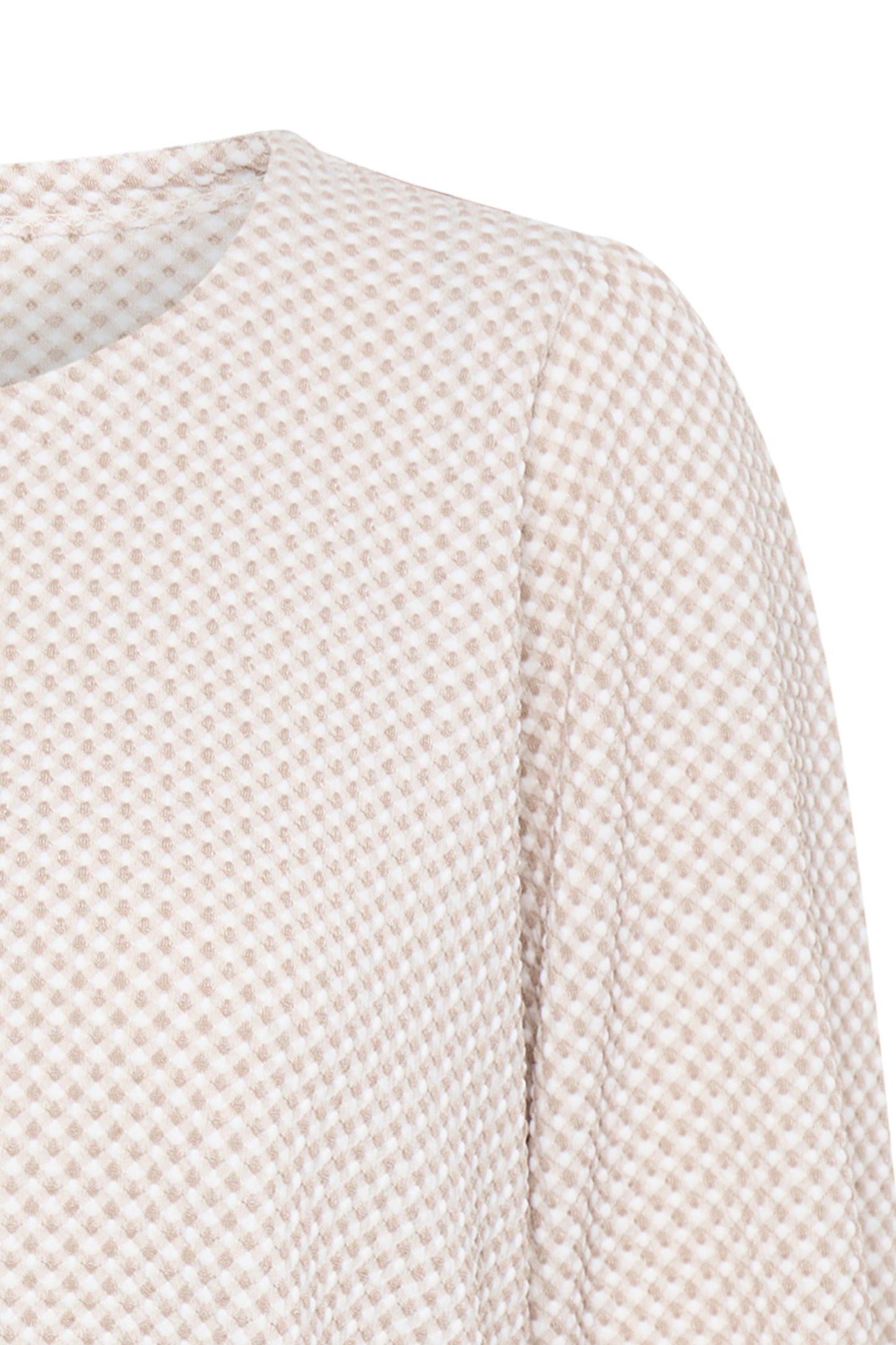 FRANSA NIA LONG SLEEVE T-SHIRT IN CORNSTALK MIX
