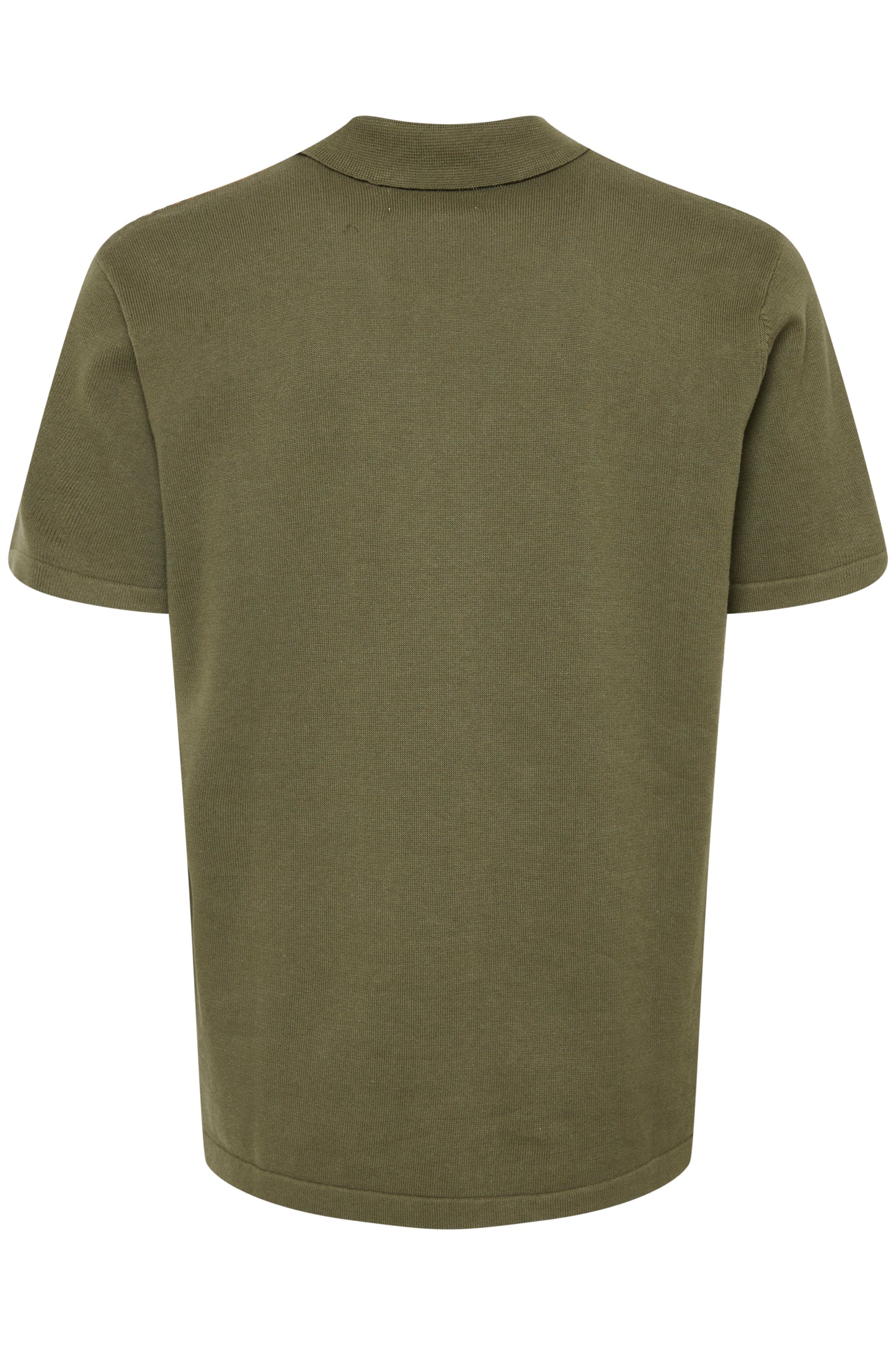 BLEND MEN'S ALBUS POLO KNIT SHIRT IN OLIVE NIGHT