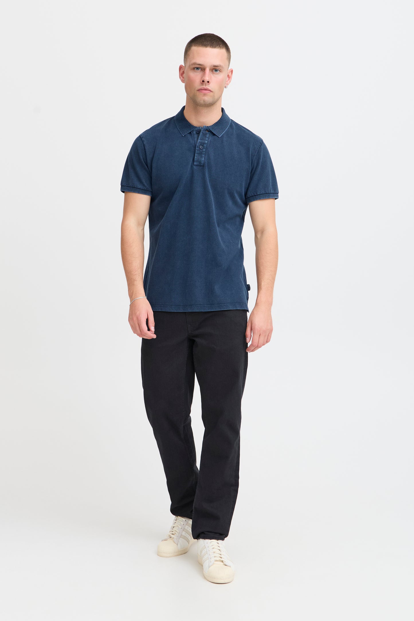 BLEND MEN'S ELROD POLO IN DRESS BLUES