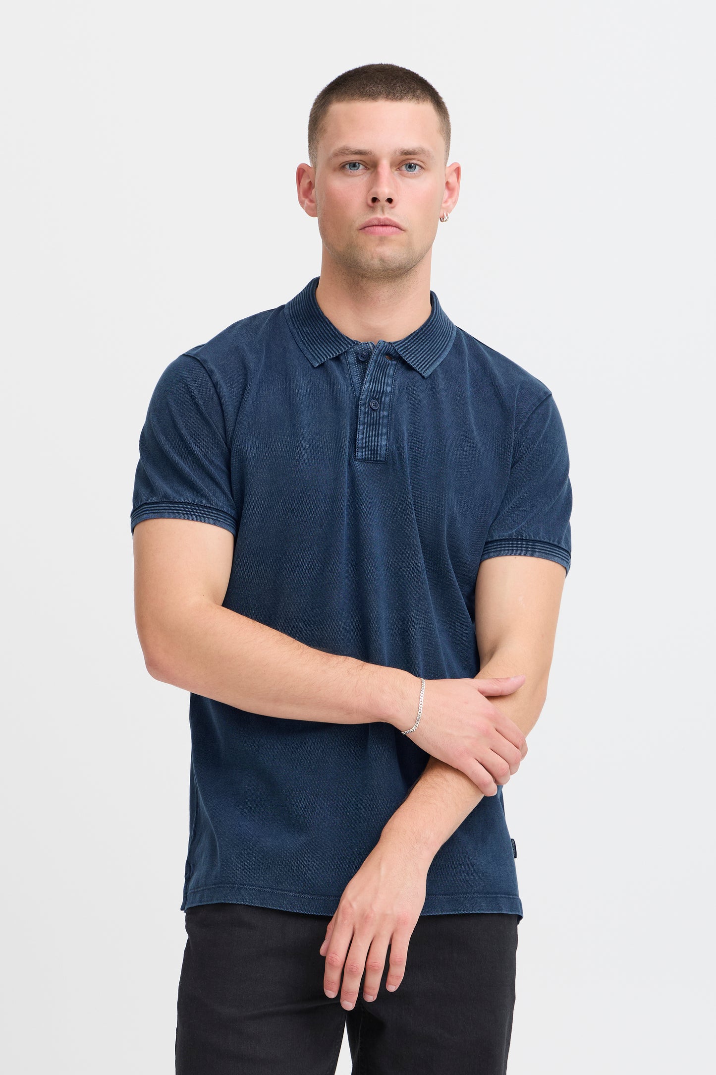 BLEND MEN'S ELROD POLO IN DRESS BLUES
