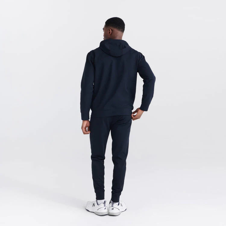 SAXX TRAILZER BLACK FULL ZIP HOODIE