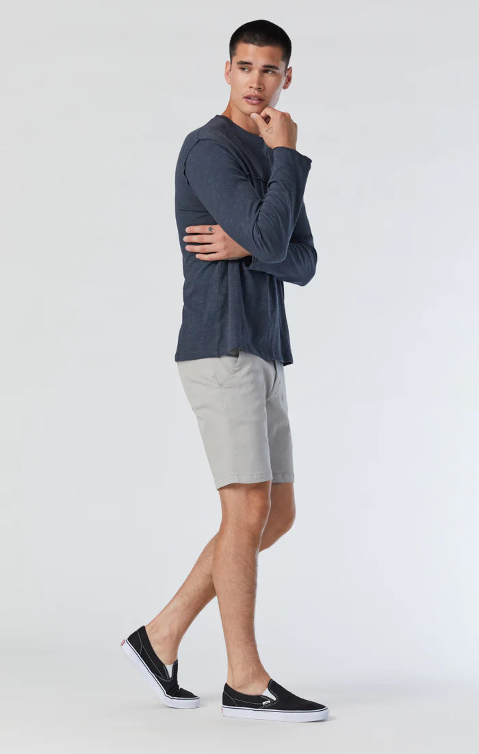 MAVI MEN'S JACOB CROP SHORTS HIGH RISE SUMMER TWILL