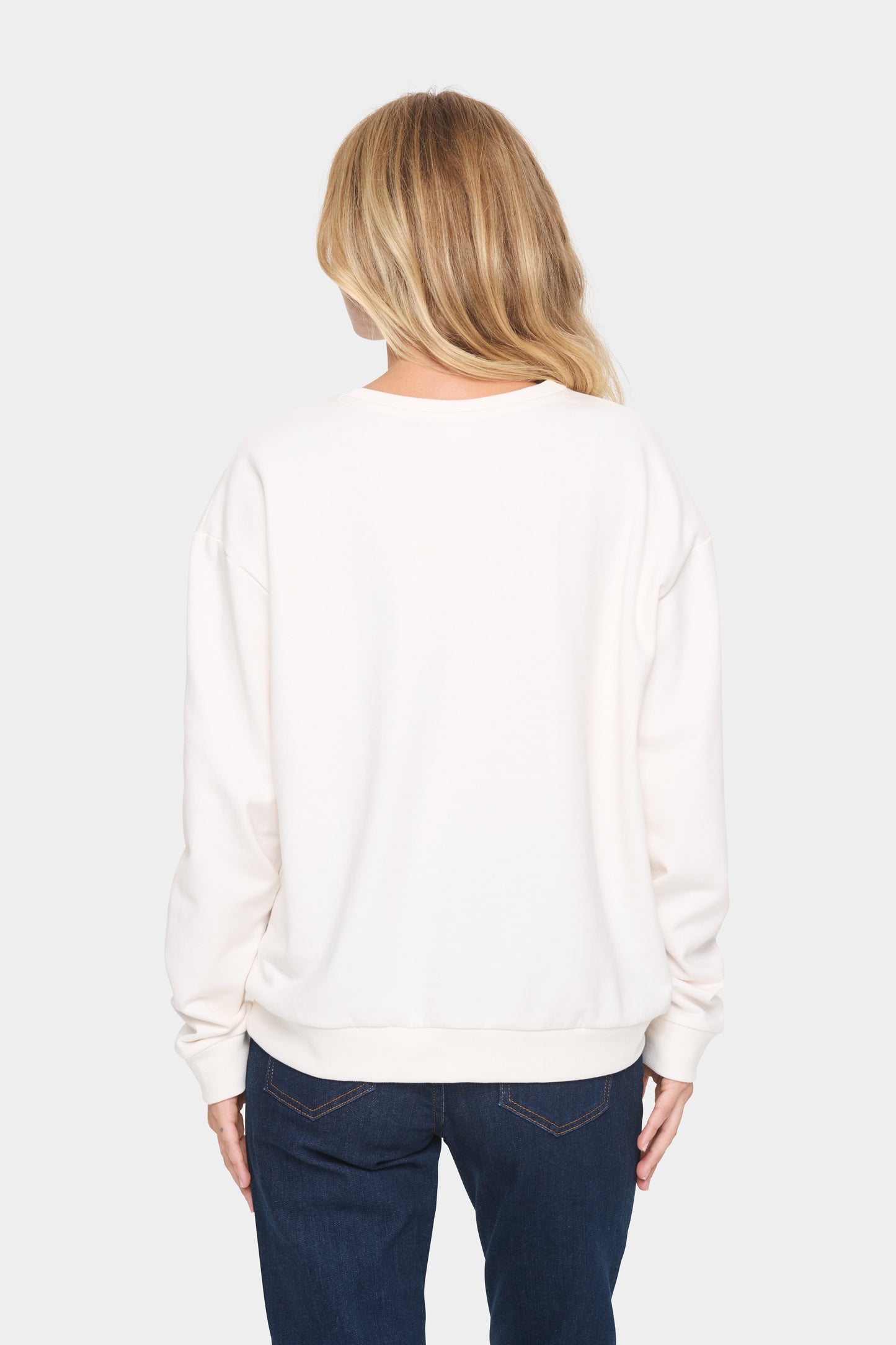 SAINT TROPEZ HANNIKA HEART SWEATSHIRT
