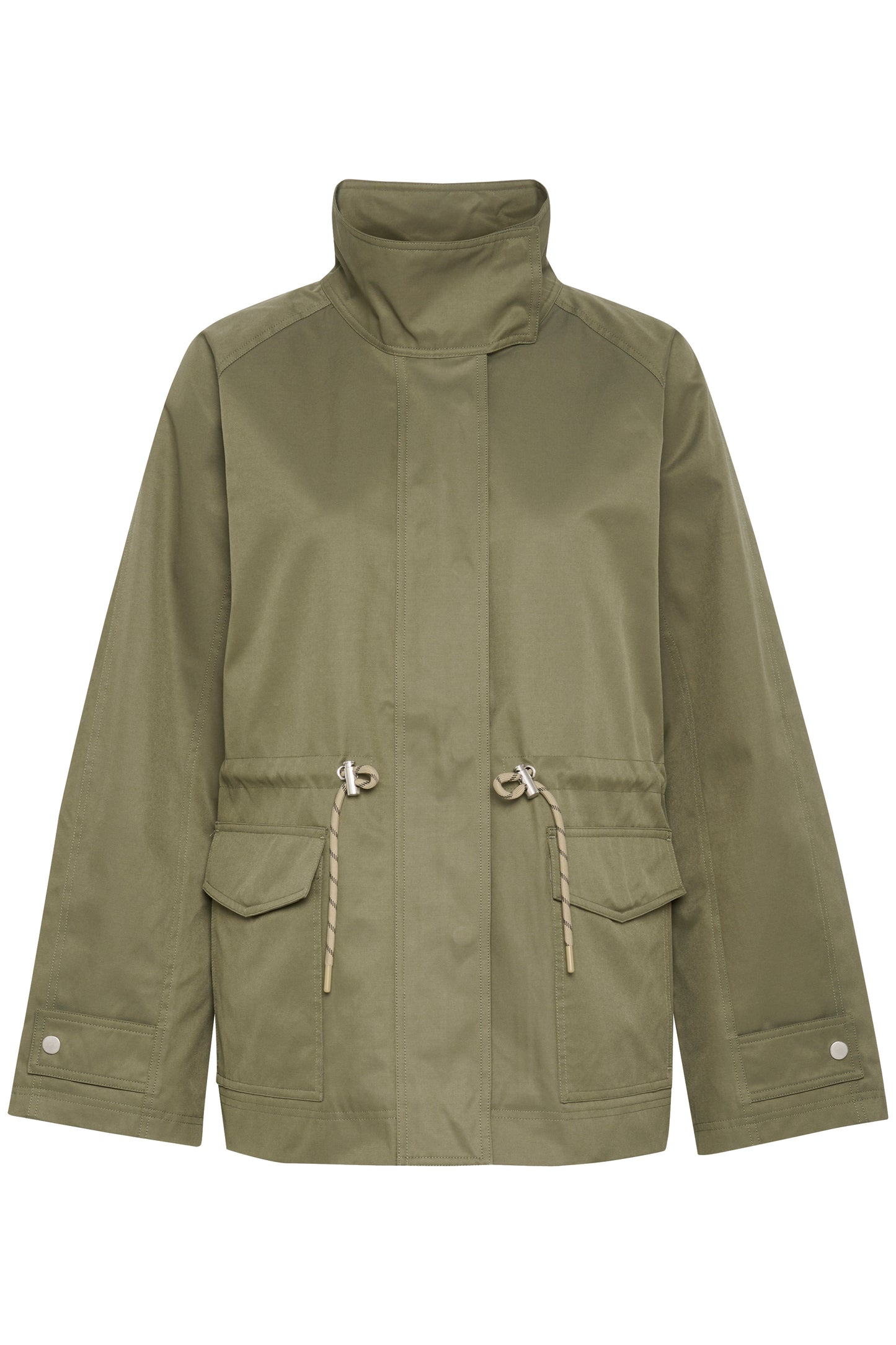 SAINT TROPEZ IDRIS JACKET IN MUSK