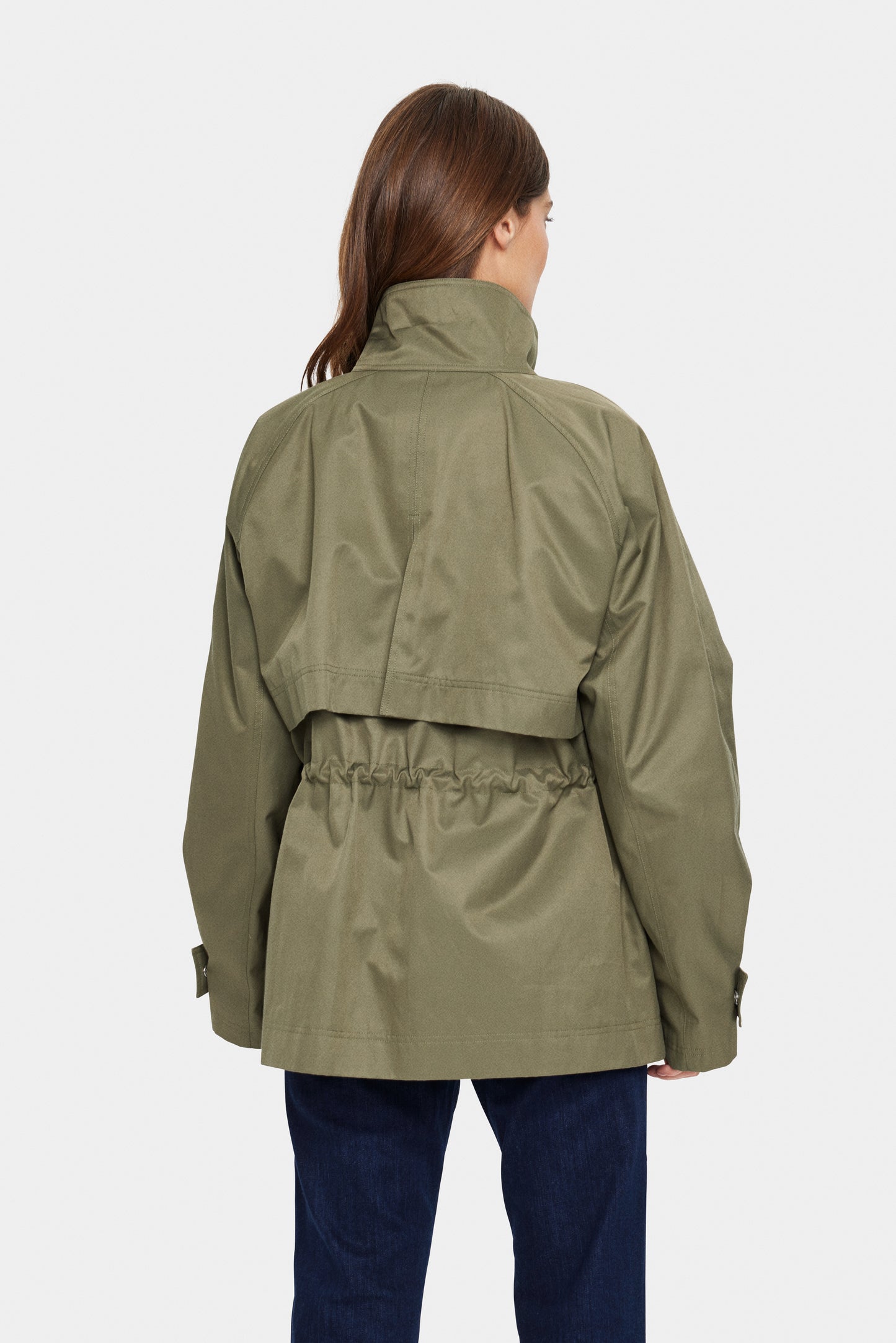 SAINT TROPEZ IDRIS JACKET IN MUSK
