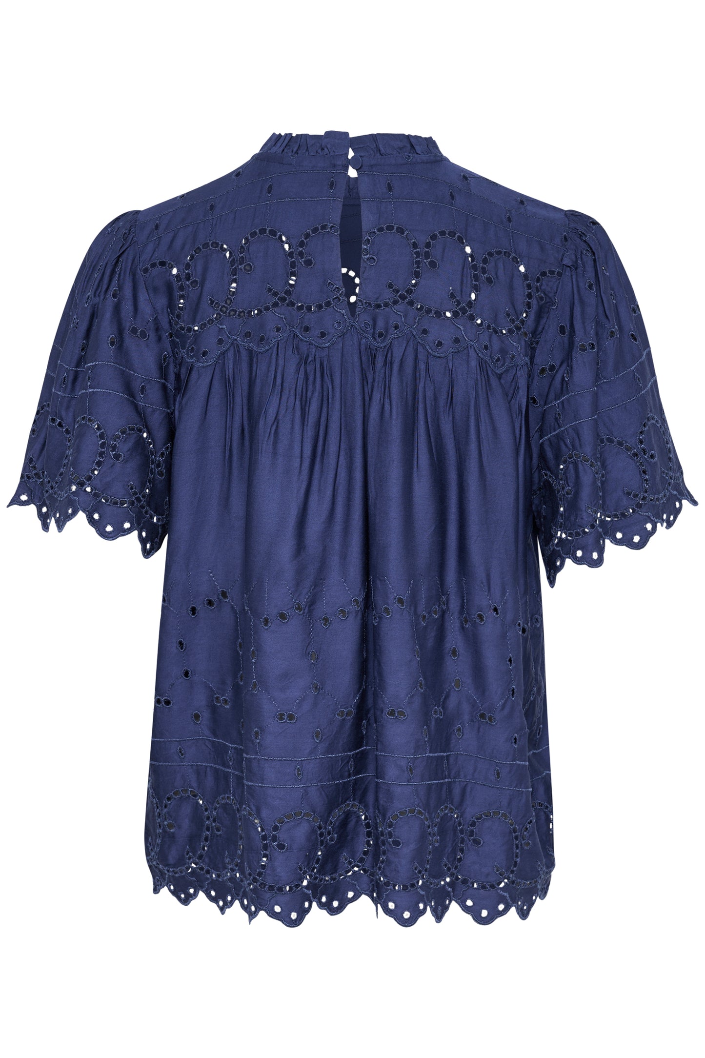 SAINT TROPEZ IISE BLOUSE IN MIDNIGHT SAIL