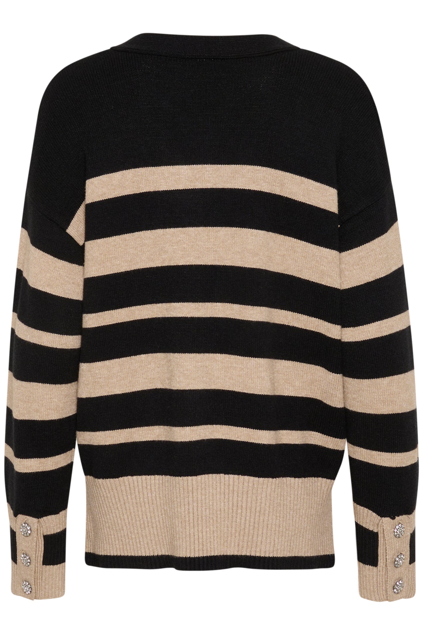 SAINT TROPEZ INETTE PULLOVER IN BLACK