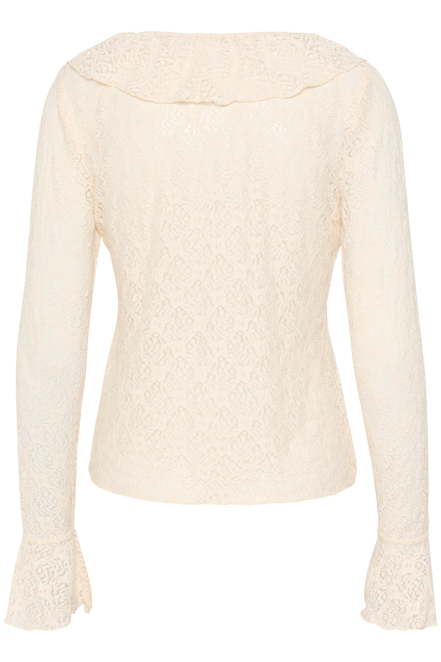 SAINT TROPEZ KATIA LACE BLOUSE IN ICE