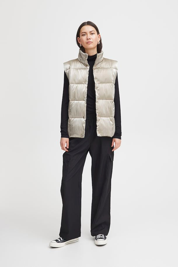 ICHI EZETTA PALE GOLD VEST