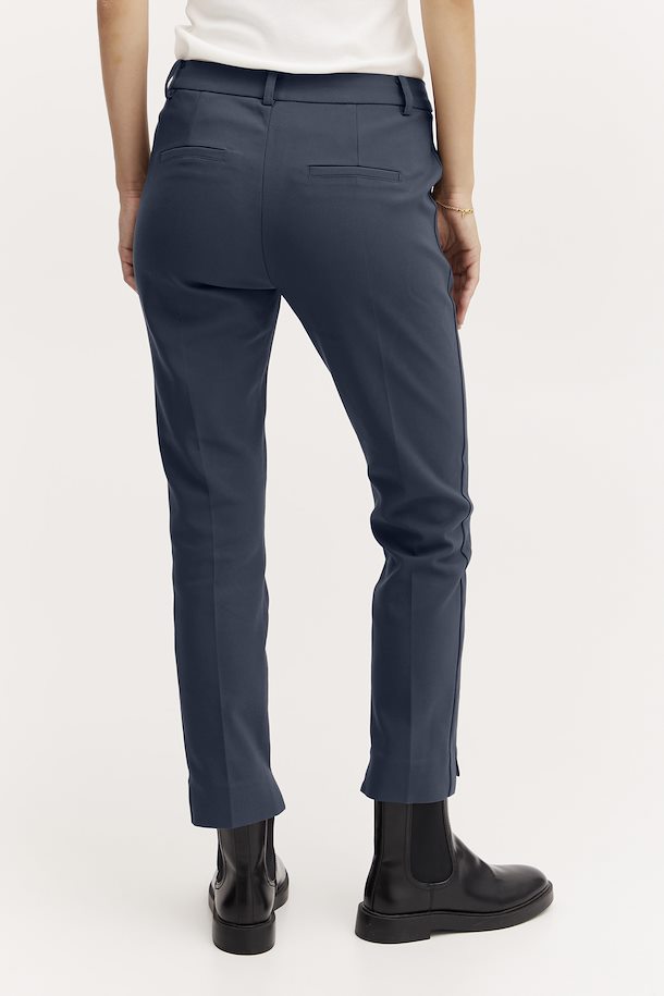 FRANSA VITA TESSA DARK PEACOAT CASUAL ANKLE PANTS