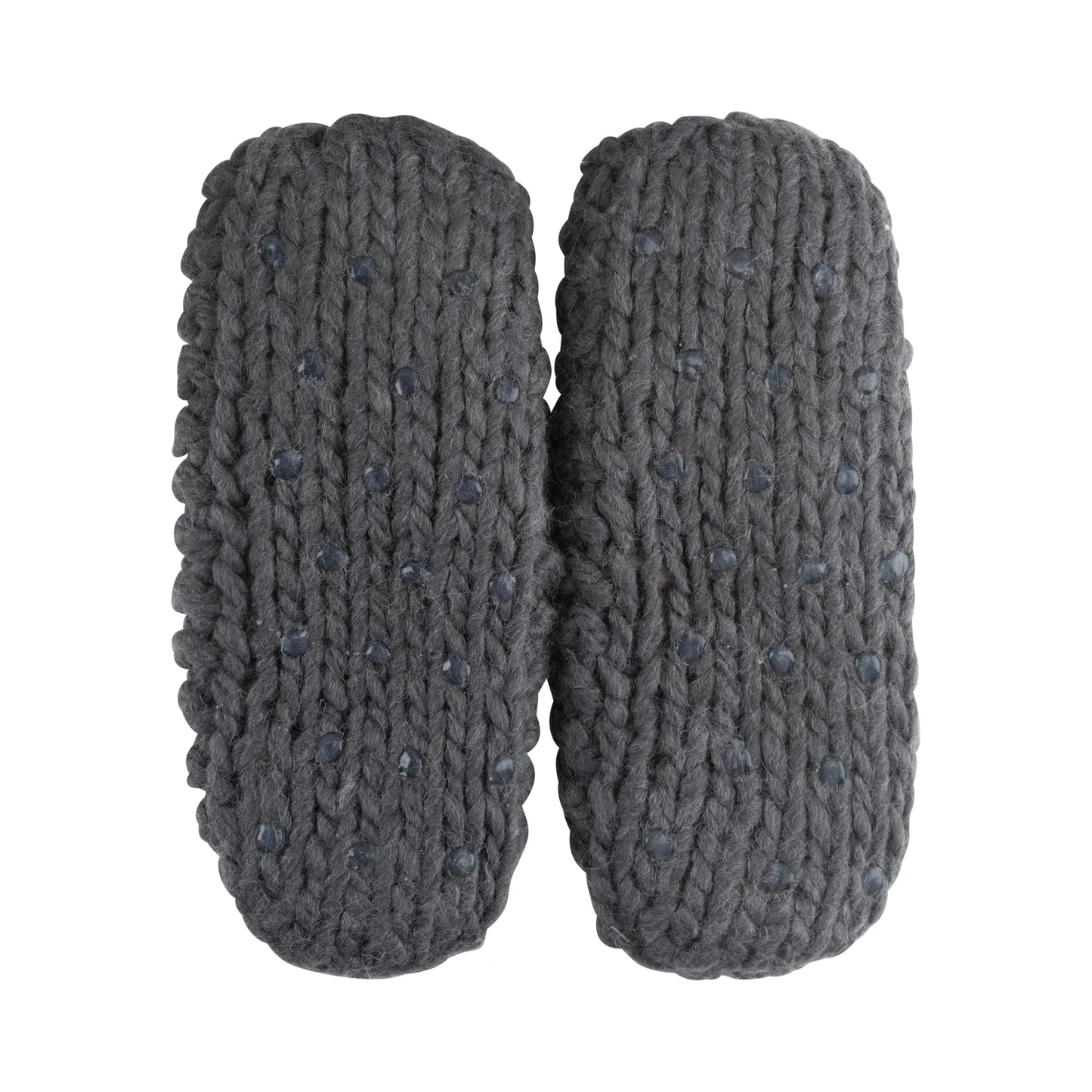 LEMON CHARCOAL POPCORN POM POM BALLERINA SLIPPERS