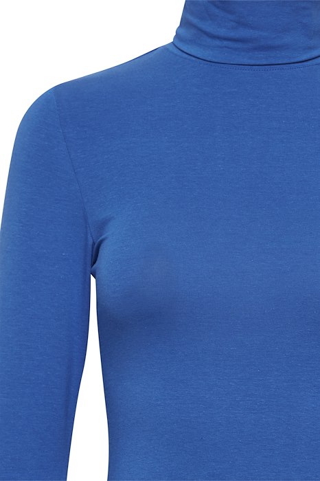 B.YOUNG NAUTICAL BLUE PAMILA LONG SLEEVE TURTLENECK