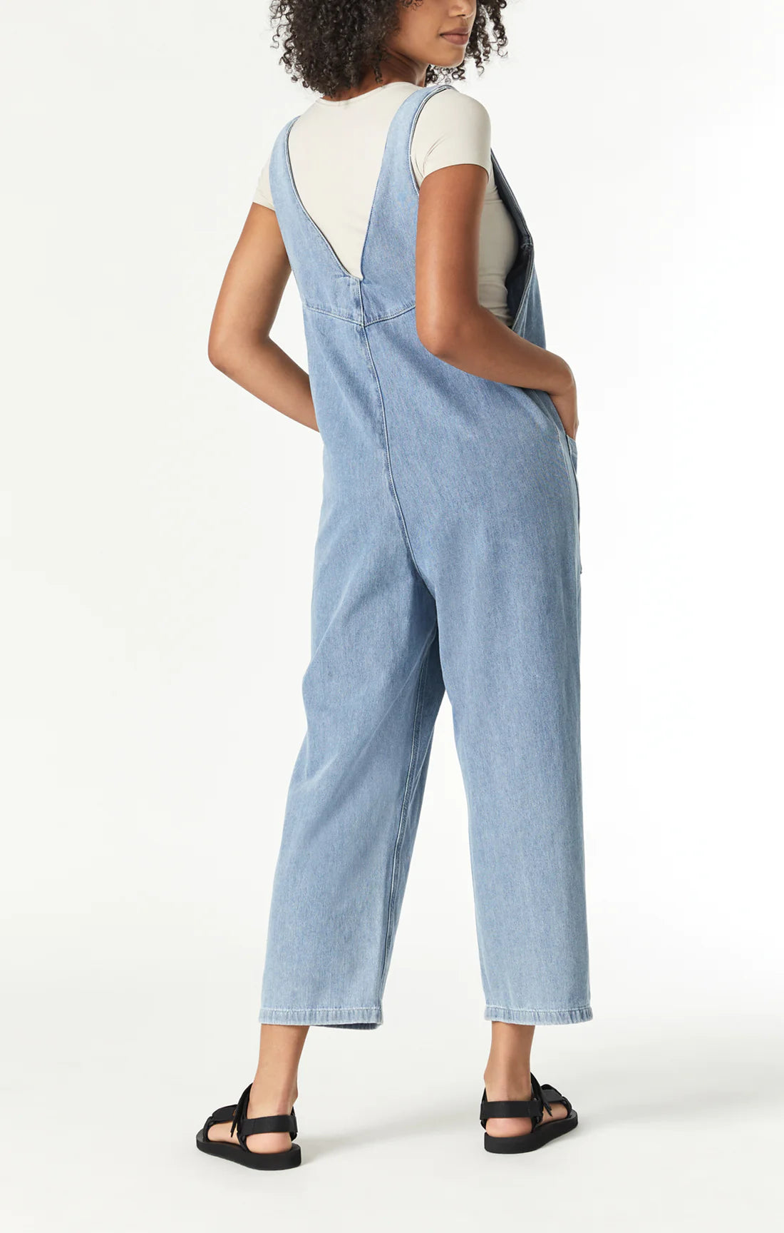MAVI MYRA ROMPER IN LIGHT WELL BLUE