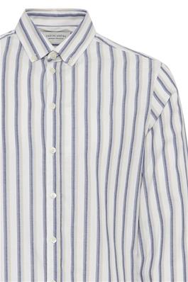 CASUAL FRIDAY MEN'S ANTON STRIPED SHIRT IN HERON