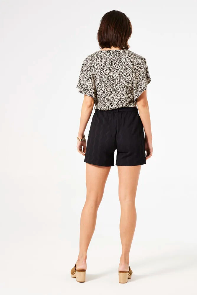 GARCIA ALL OVER PRINT TOP IN BLACK