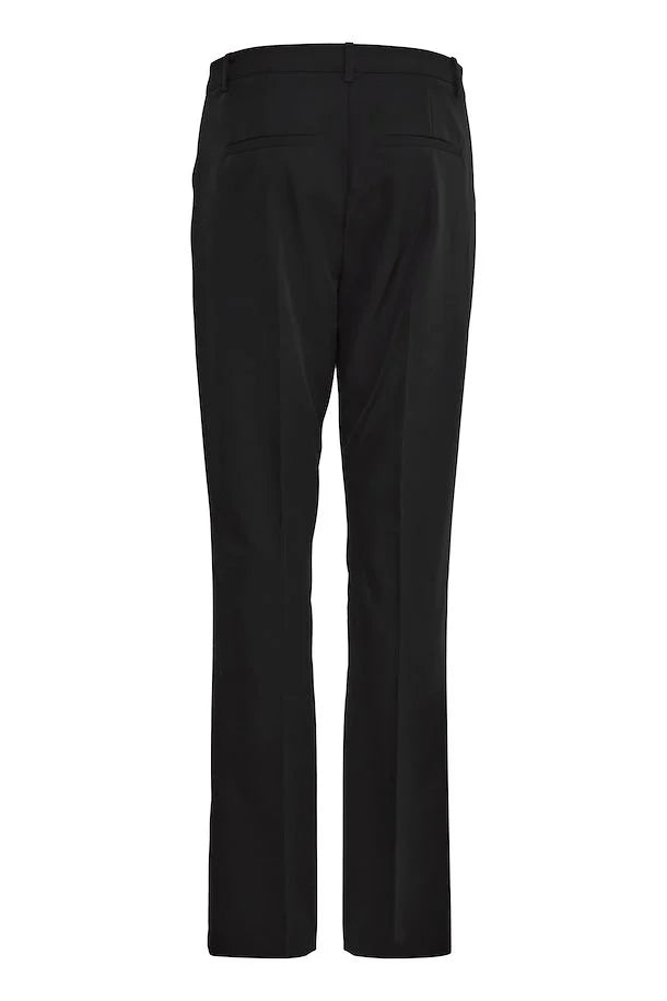 ICHI LEXI BLACK TROUSER PANTS