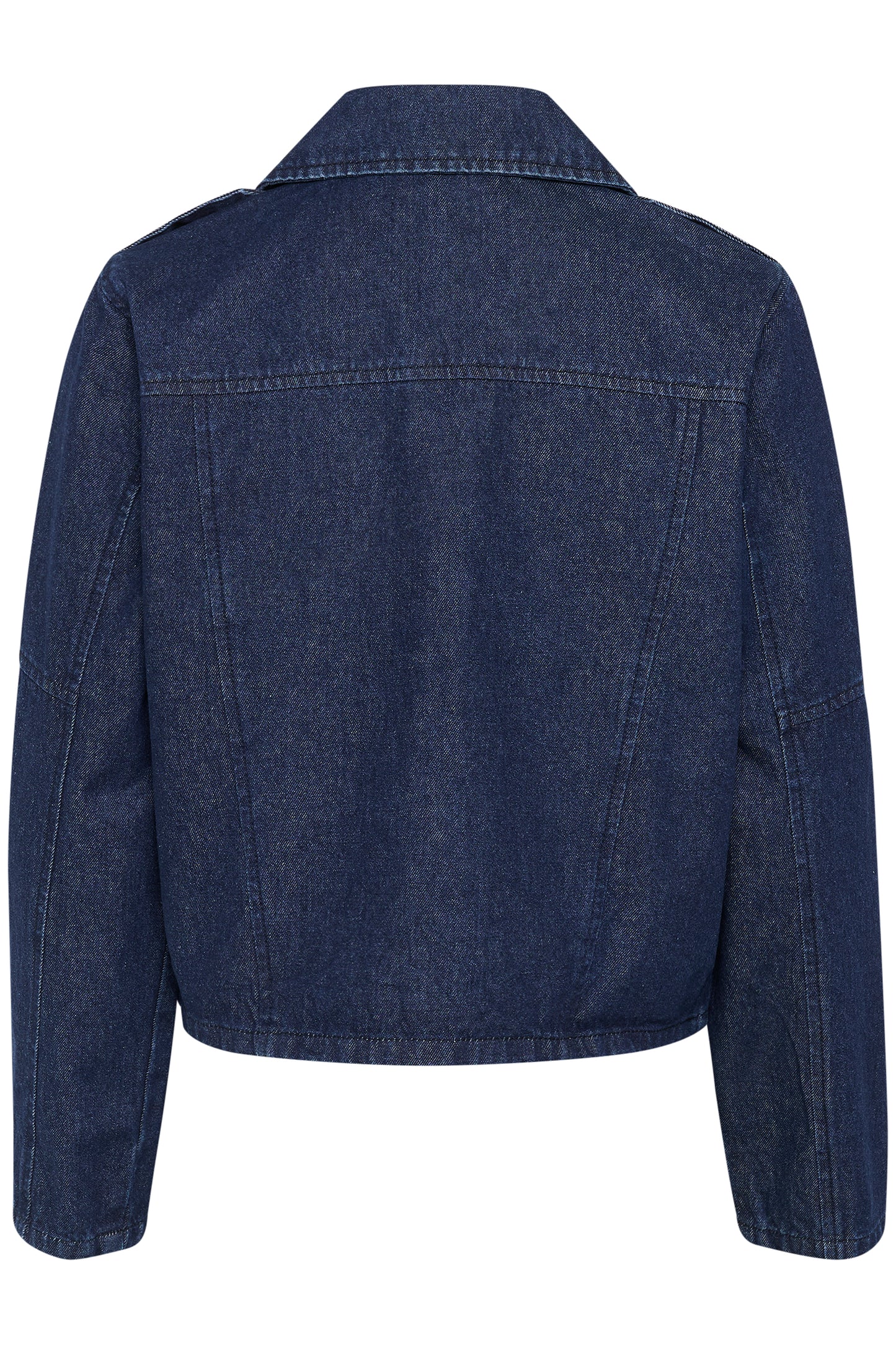 CULTURE BINK ROSELLE JACKET IN DARK BLUE WASH