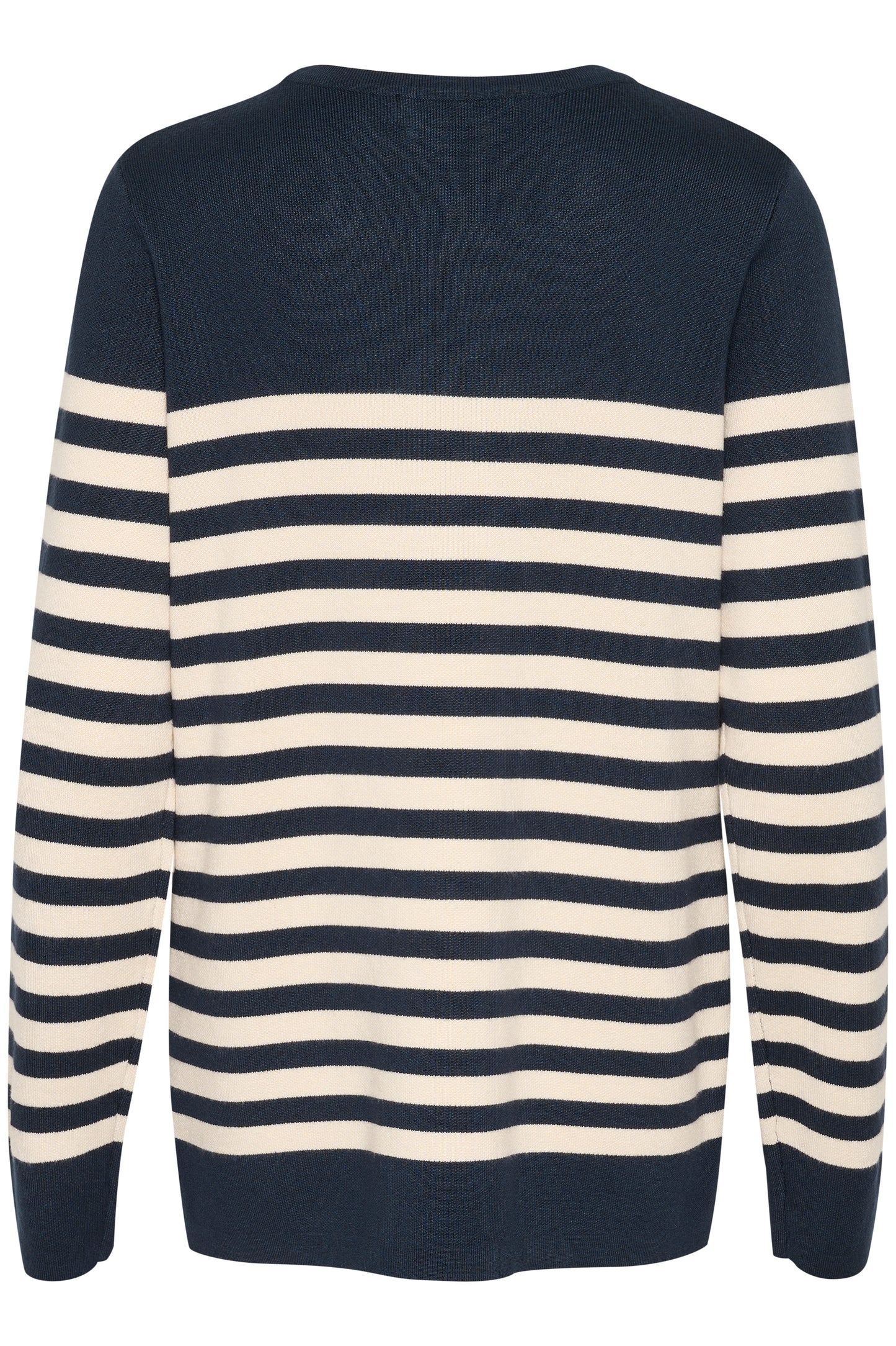 CULTURE AIO ANNEMARIE PULLOVER IN DRESS BLUES AND WHITE