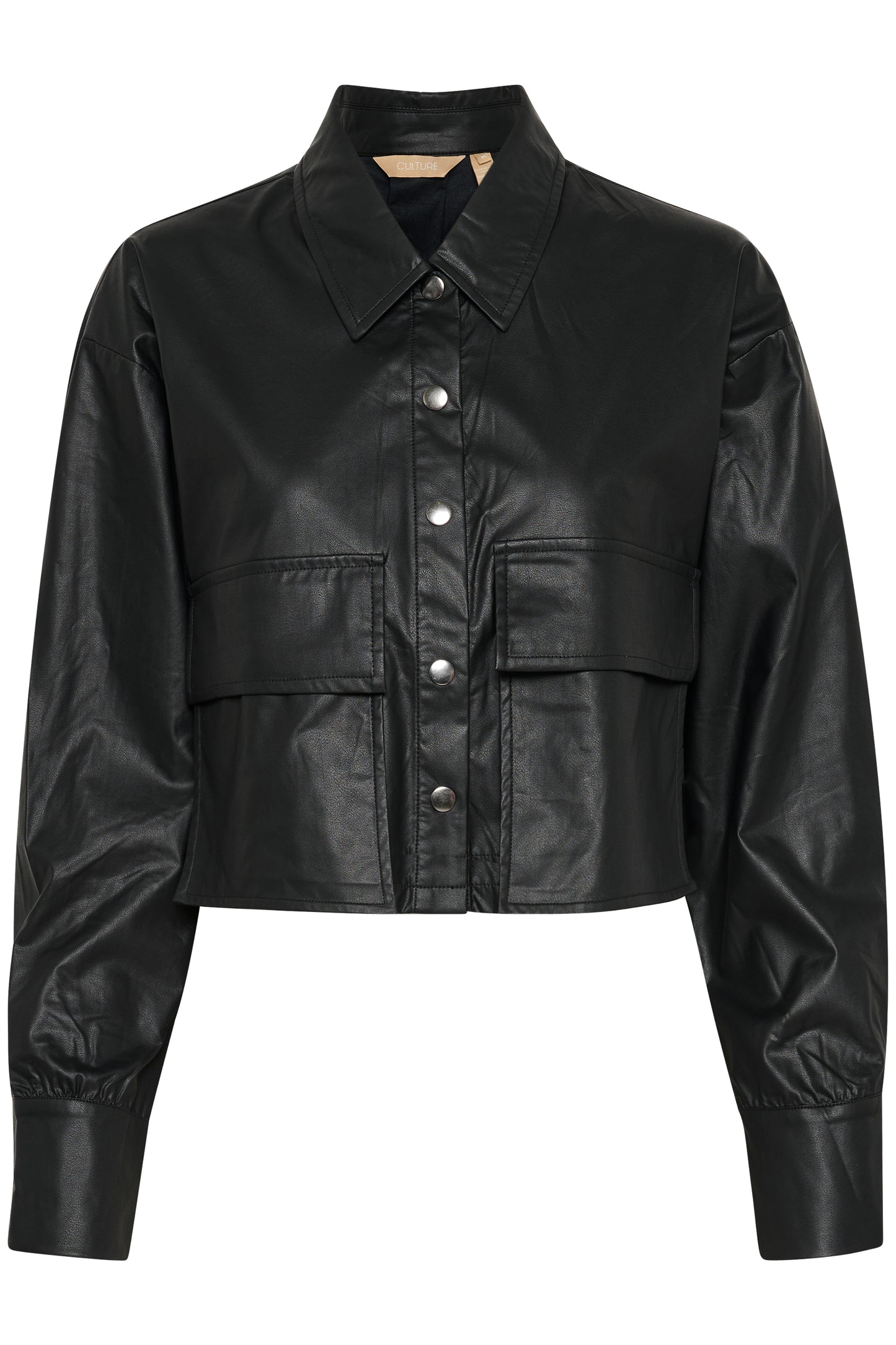 CULTURE ELMA CASSANDRA SHIRT IN BLACK