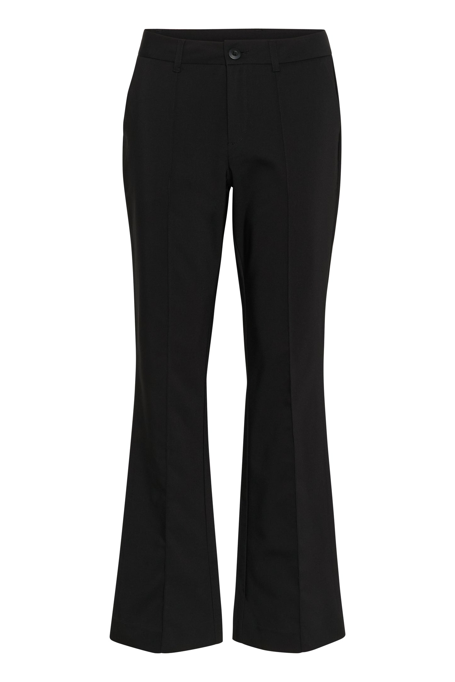 CULTURE CELENE ALPHA FLARE PANTS IN BLACK