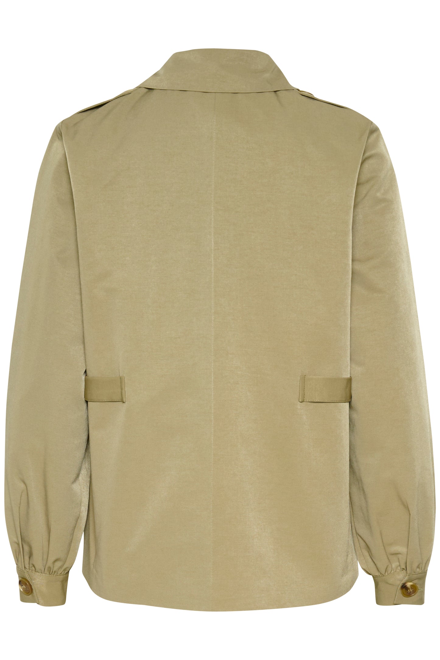 CULTURE KAILA JACKET IN DUSKY GREEN