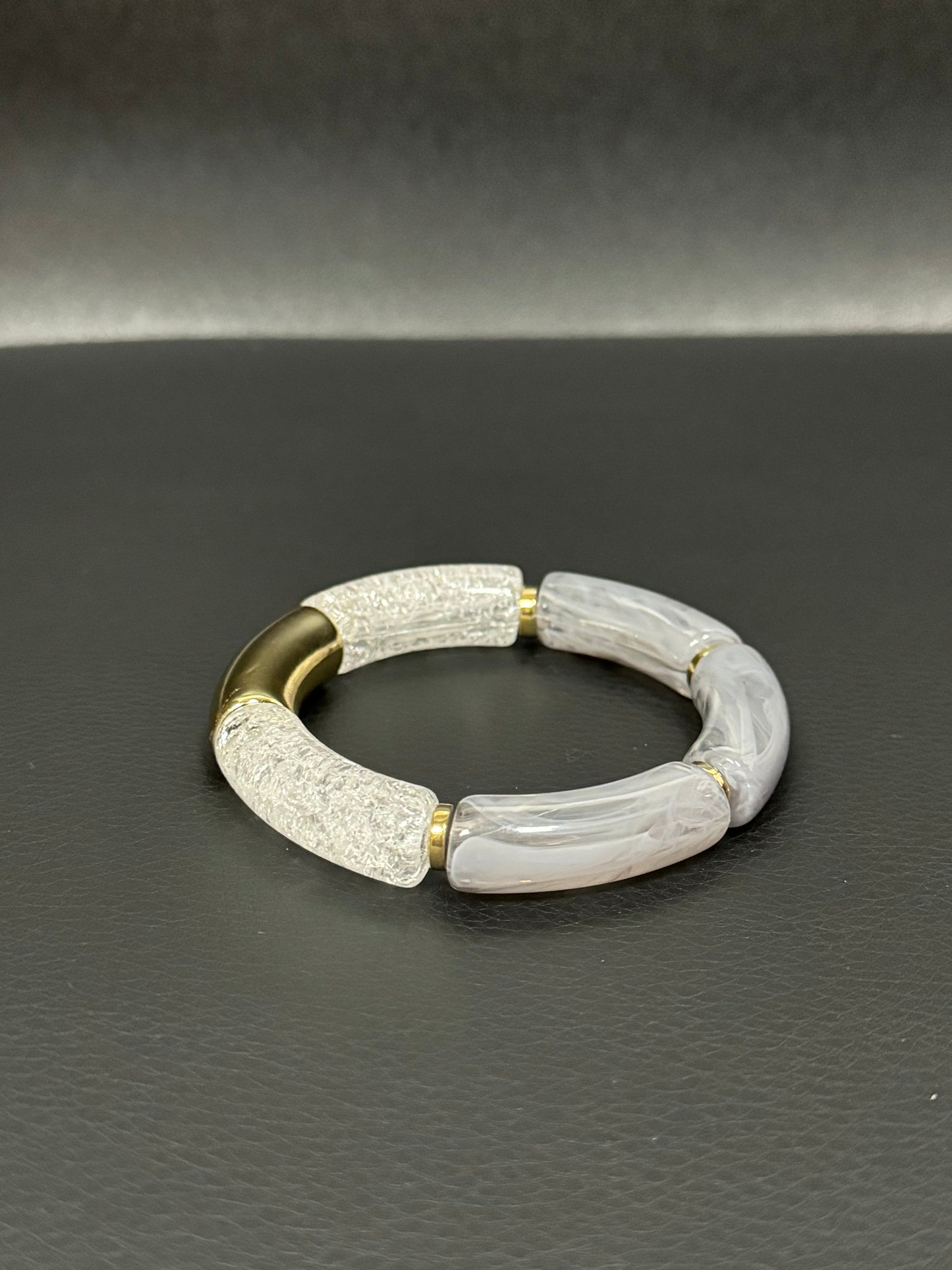 Bel Jewelry Sunrise Chunky Stretch Beach Bangles