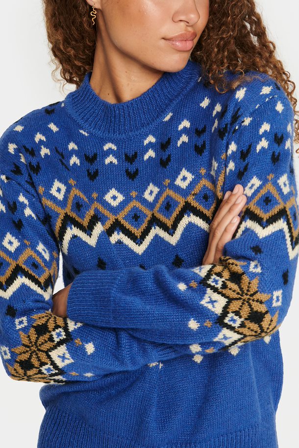 SAINT TROPEZ SODALITE BLUE AIRI PULLOVER