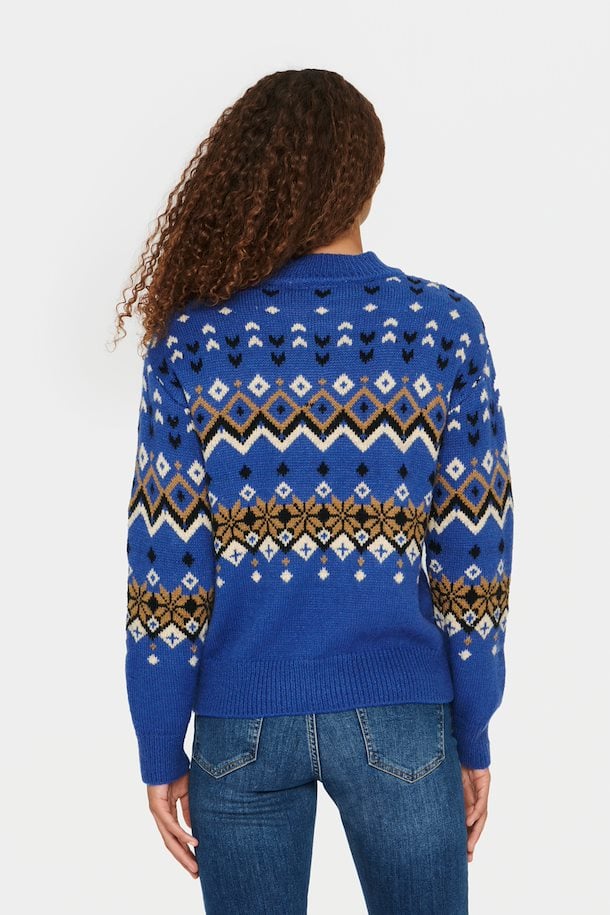 SAINT TROPEZ SODALITE BLUE AIRI PULLOVER