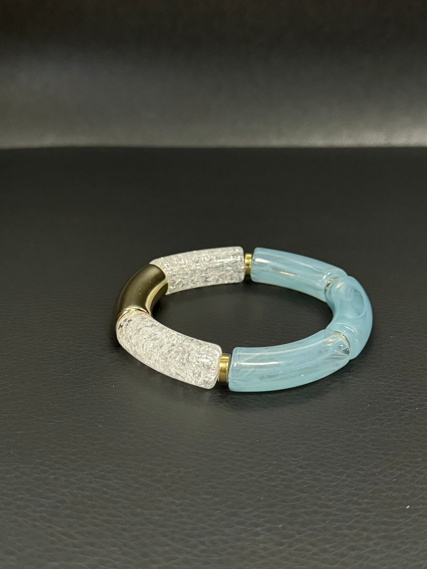 Bel Jewelry Sunrise Chunky Stretch Beach Bangles
