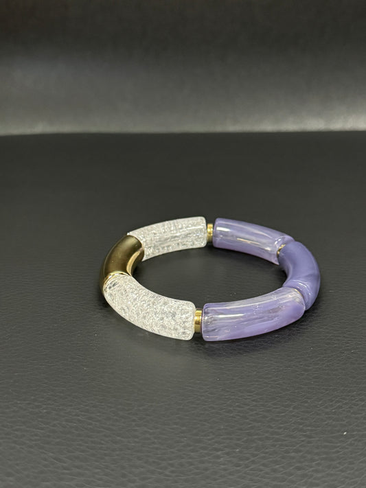 Bel Jewelry Sunrise Chunky Stretch Beach Bangles