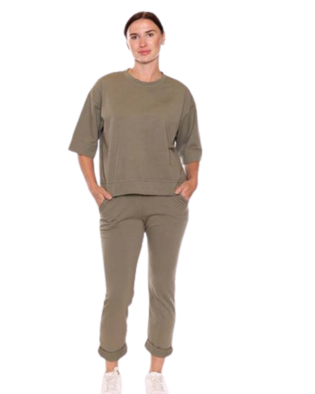 SORELLA OLIVE GREEN SWEATPANT