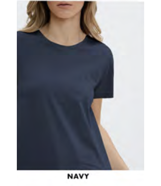 POINT ZERO WOMEN'S NAVY T-SHIRT
