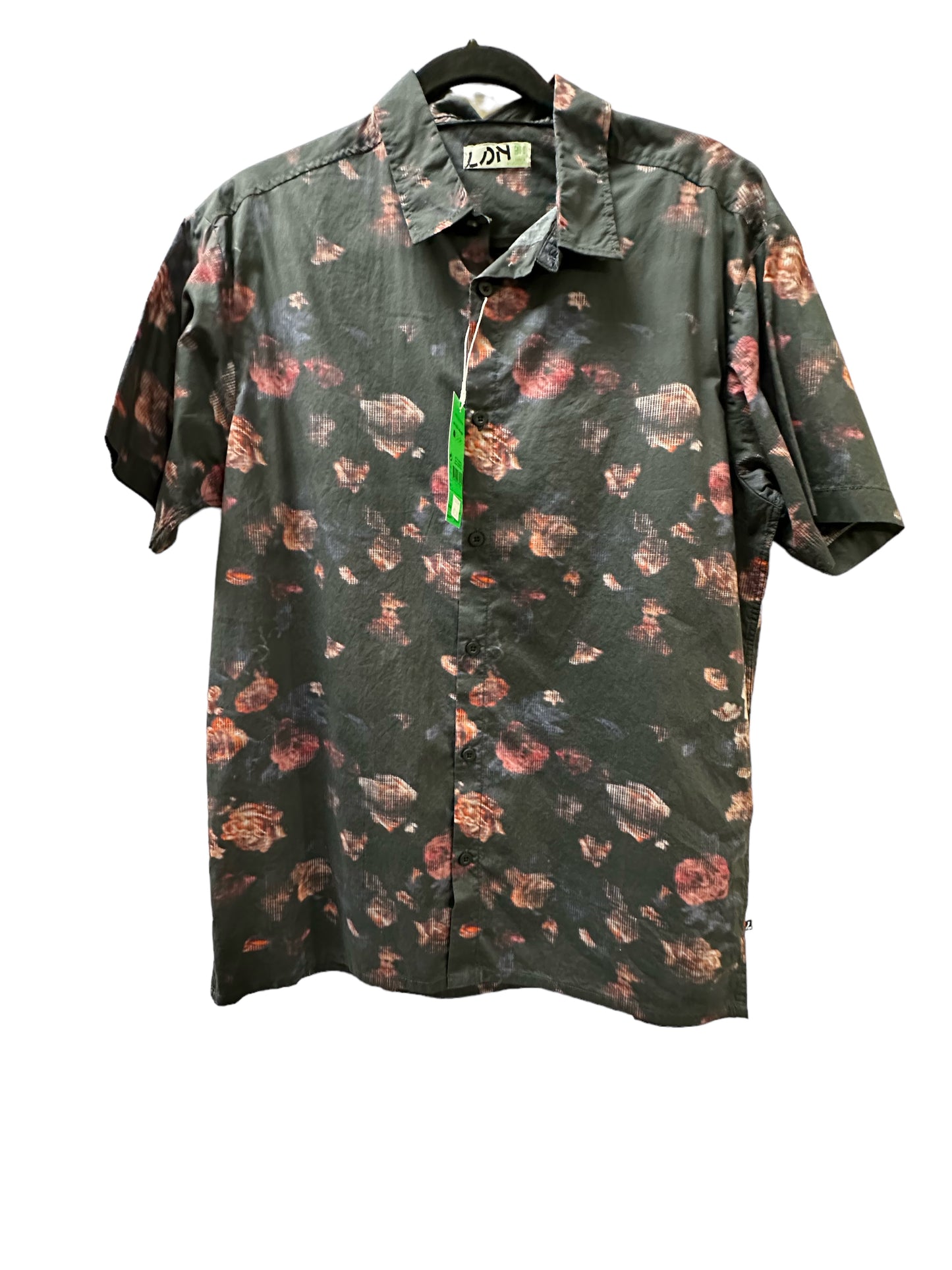 LOSAN BLACK DESIGNED SHORT SLEEVE POLO
