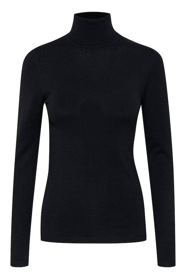 ICHI BLACK MAFA TURTLENECK