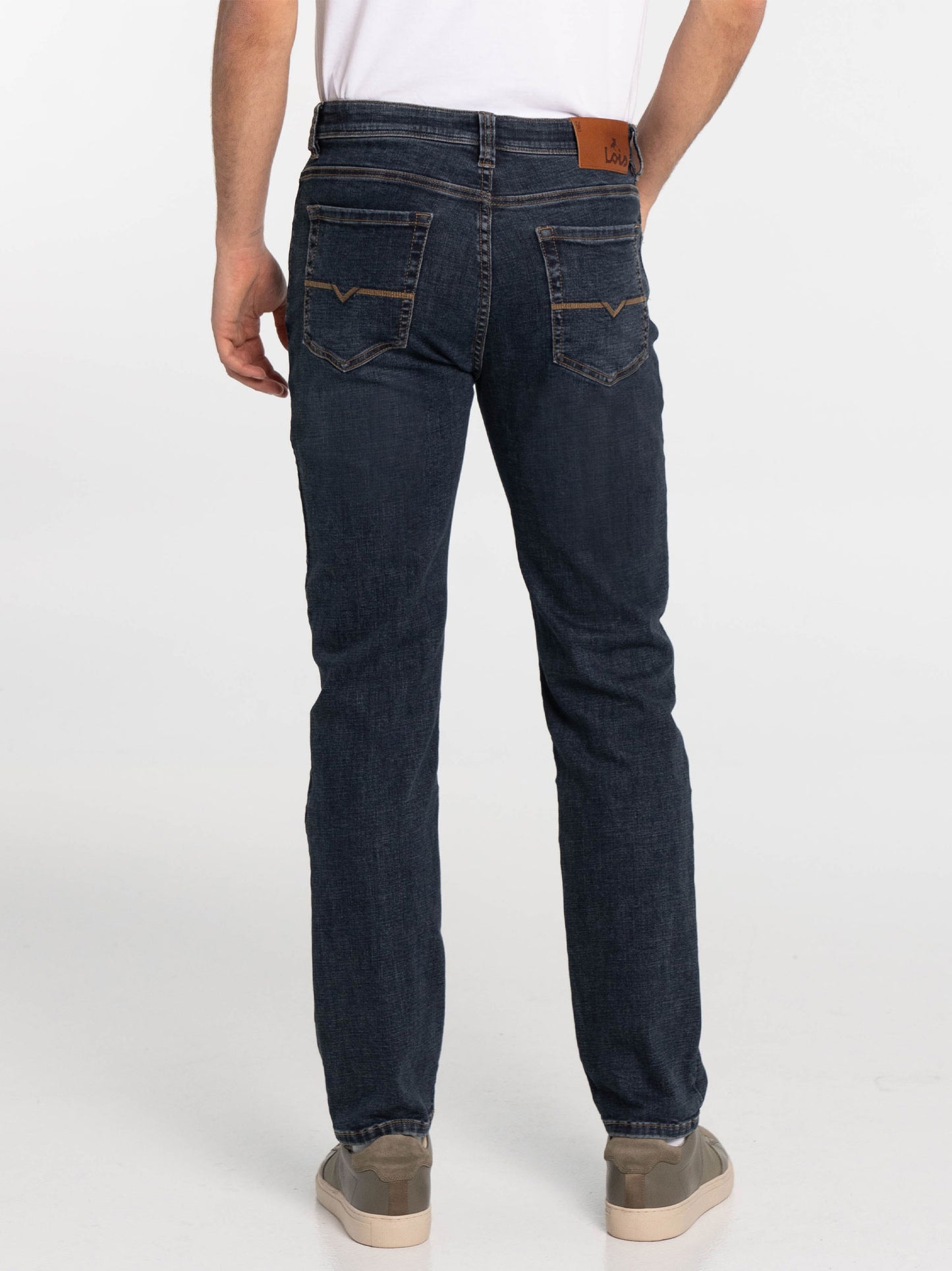 LOIS MEN'S BRAD SLIM PANT IN HDBL STW