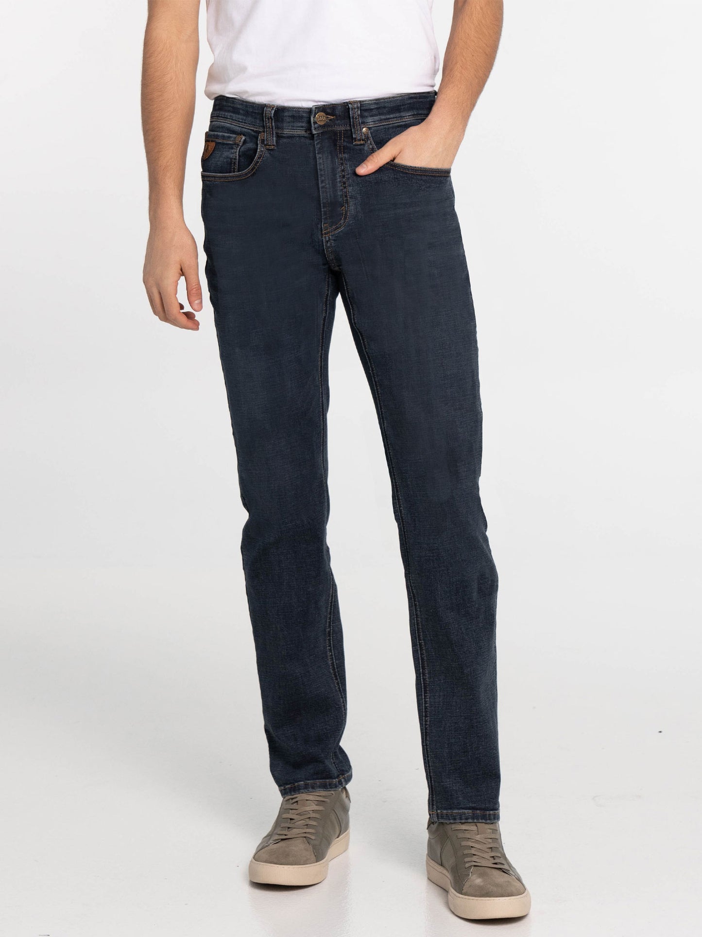 LOIS MEN'S BRAD SLIM PANT IN HDBL STW