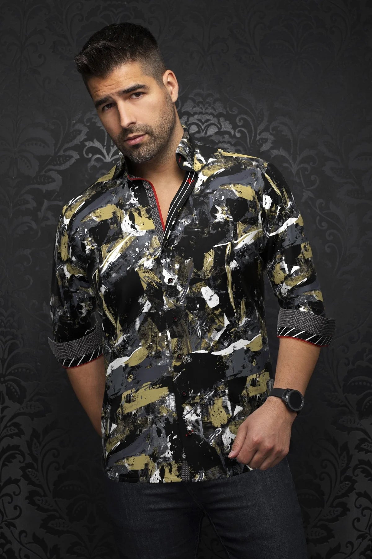 AU NOIR OMAR SHIRT IN BLACK