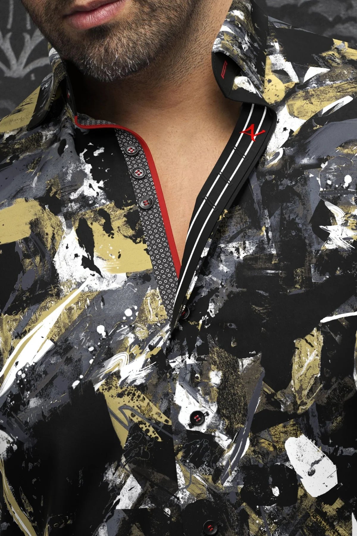 AU NOIR OMAR SHIRT IN BLACK